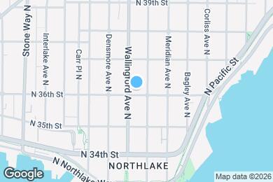 Map image of the property - 1808 N 36th St