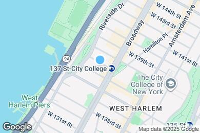 Map image of the property - 612 W 137th St