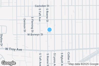 Map image of the property - 2861 S Roena St