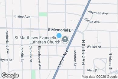 Map image of the property - 718 Yuba St