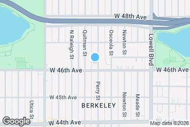 Map image of the property - 4615 Perry St