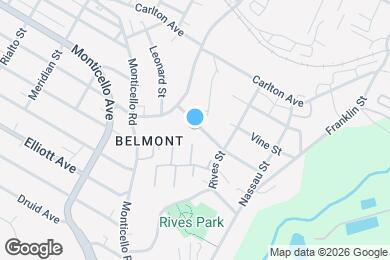 Map image of the property - 1308 Hampton St