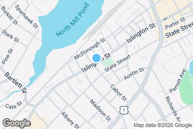 Map image of the property - 314 Islington St