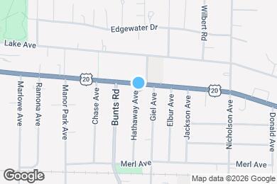 Map image of the property - 13823 Clifton Blvd