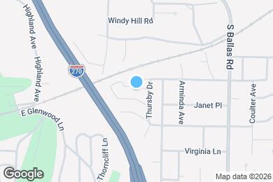 Map image of the property - 1946 Greenpoint Dr