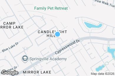 Map image of the property - 2906 Crescent Bend Rd