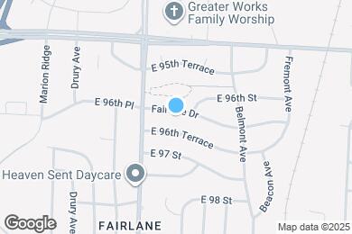 Map image of the property - 5903 Fairlane Dr
