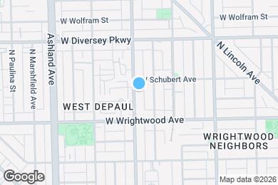 Map image of the property - 2643 N Southport Ave