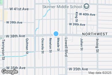 Map image of the property - 3791 Meade St