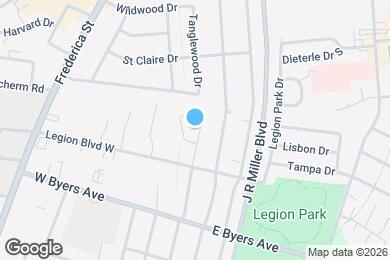 Map image of the property - 3026 Saint Ann St