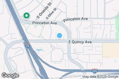 Map image of the property - 7255 E Quincy Ave