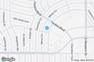 Map image of the property - 4424 Ridgecrest Cir