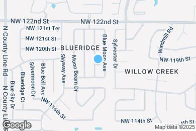 Map image of the property - 11916 Silver Sun Dr