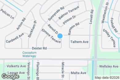 Map image of the property - 1308 Elmore Terrace