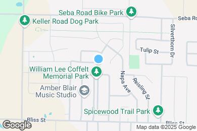 Map image of the property - 1020 Pebble Pass
