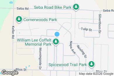 Map image of the property - 1030 Pebble Pass