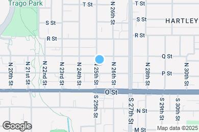 Map image of the property - 216 N 25th St