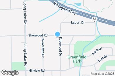 Map image of the property - 8088 Edgewood Dr