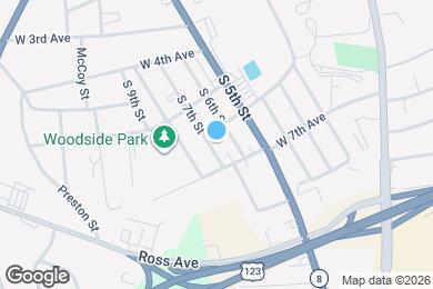 Map image of the property - 213 S 7th St