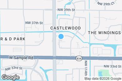 Map image of the property - 11627 NW 35th Ct