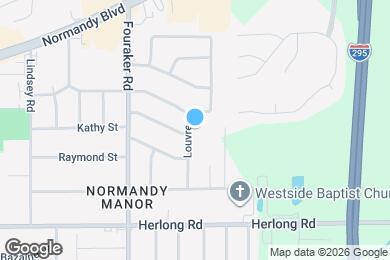 Map image of the property - 1773 Louvre Dr