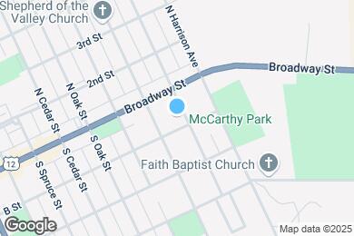 Map image of the property - 130 S Maple St