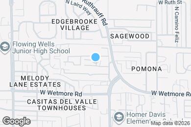 Map image of the property - 4541 N Old Romero Rd