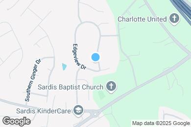 Map image of the property - 3601 Edgeview Dr