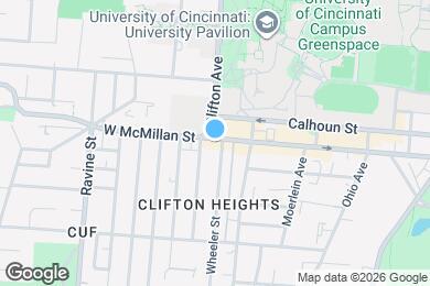 Map image of the property - 231 W McMillan St