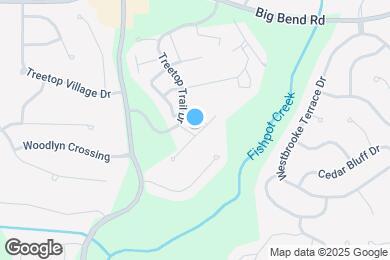 Map image of the property - 708 Ridgeside Dr