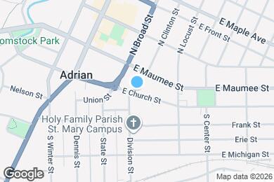 Map image of the property - 317 E Church St