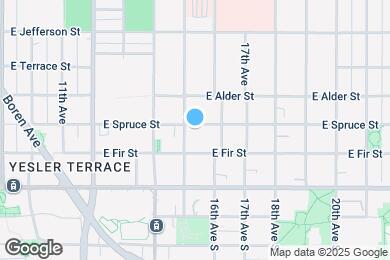 Map image of the property - 1505 E Spruce St