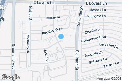 Map image of the property - 6015 E University Blvd