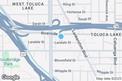 Map image of the property - 10929 Landale St