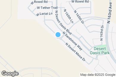 Map image of the property - 25918 N Desert Mesa Dr