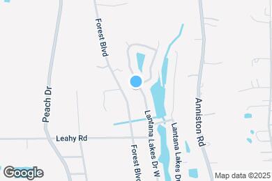 Map image of the property - 2750 Lantana Lakes Dr W