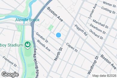 Map image of the property - 100 Capen St