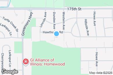 Map image of the property - 17649 Dundee Ave