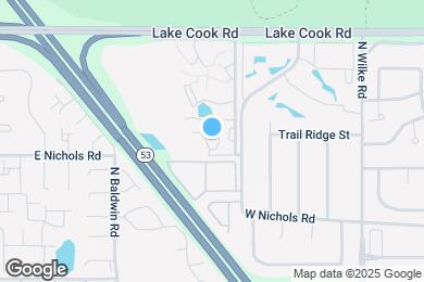 Map image of the property - 2216 W Nichols Rd