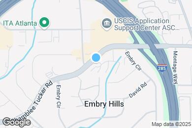 Map image of the property - Villas of Embry Hills