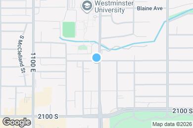 Map image of the property - 1902 S 1300 E
