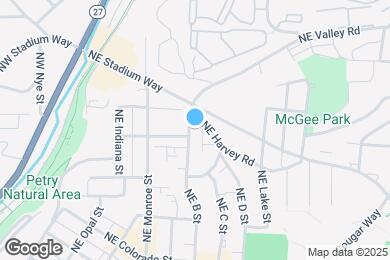 Map image of the property - 1000 NE B St