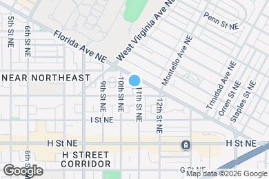 Map image of the property - 1004 11th St NE