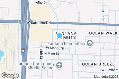 Map image of the property - 108 N 13th St