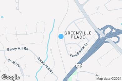 Map image of the property - The Towers at Greenville