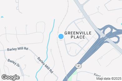 Map image of the property - Towers at Greenville