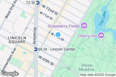 Map image of the property - 38 W 69th St