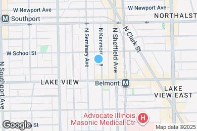 Map image of the property - 3230 N Kenmore Ave