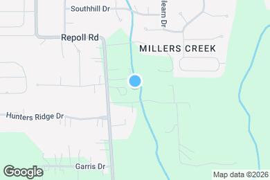 Map image of the property - 10150 Sasser Ln