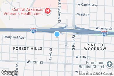 Map image of the property - 814 S Elm St